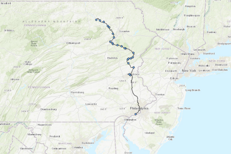 Journeys of the Native Gemeine, 1763-1772