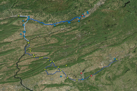 Zinzendorf's Journey to Shamokin and Wyoming