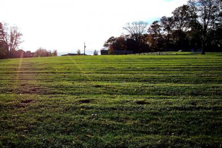 Old Moravian graveyard in Nazareth