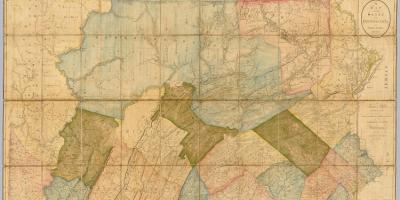 Reading Howell, A Map of the State of Pennsylvania (1792)