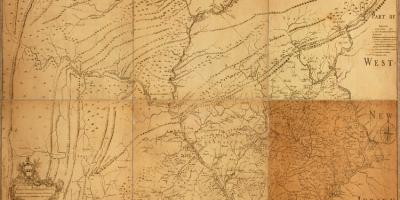 Nicholas Scull, Map of the improved Part of the Provence of Pennsylvania (1759)