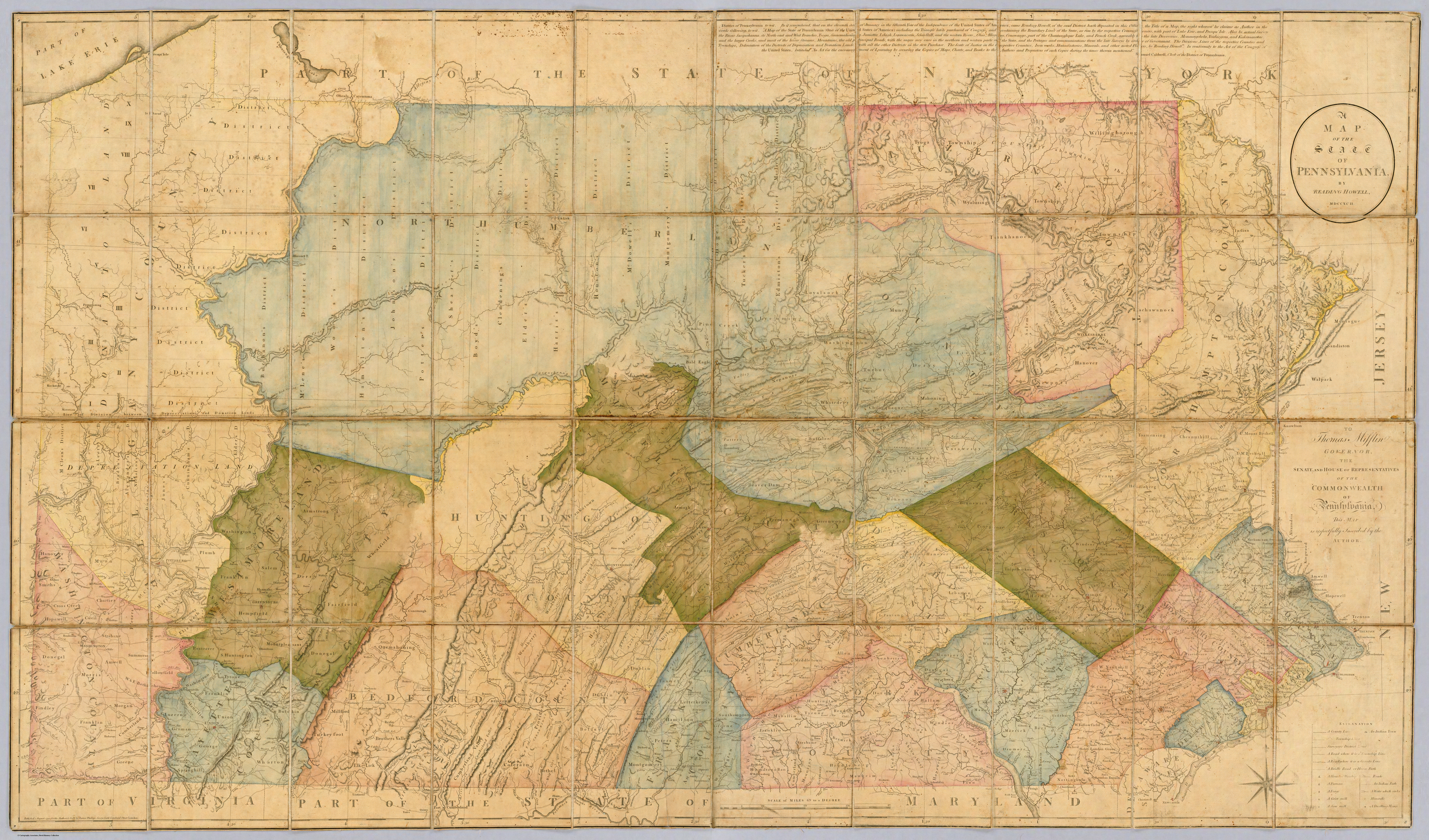 Reading Howell - Map of PA - 1792 (wonderful image of area around Lanse-Peale) copy.jpg