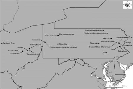 Early Moravian Missions in Pennsylvania and Ohio