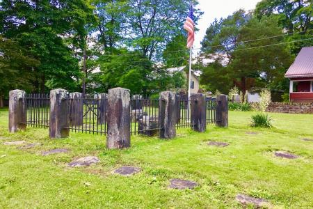 Moravian cemetery at Goshen