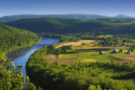 The Marie Antoinette Overlook near Wyalusing (photograph by NicholasTonelli)