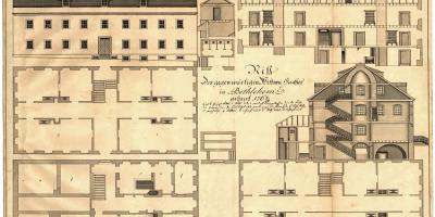 Plan for the Current Widow’s House in Bethlehem, 1767-68